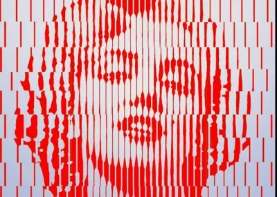 Marilyn in Red Acrylic