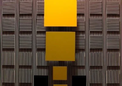 Naranja Superior 82x82x16cm 2003