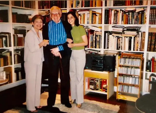 Ninoska Marcucci, Dr. Arturo Uslar Pietri y Ninoska Huerta.