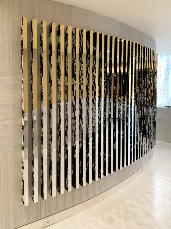 Barrier curva installation buiklding