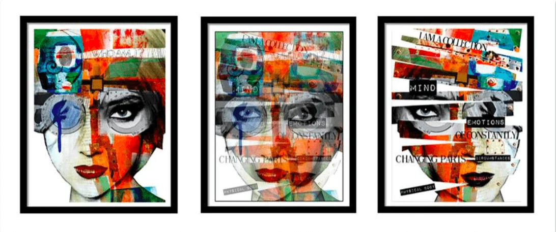 Luz P O Lenticular-flip 3D 121x91cm 2016