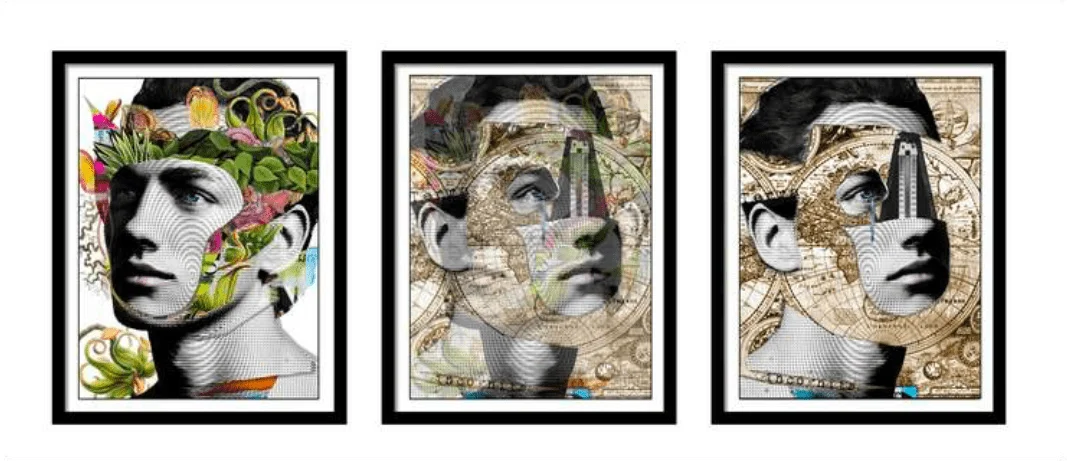 Terra Incognita Lenticular flip 121x91cm 2017