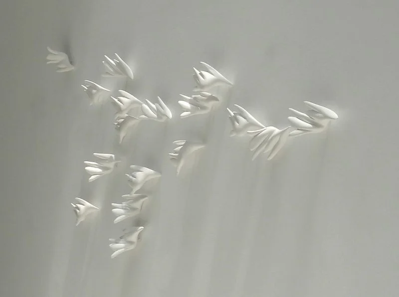 Flying away